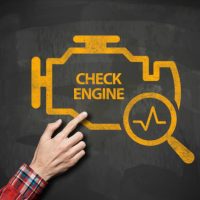Check engine / Blackboard concept (Click for more)